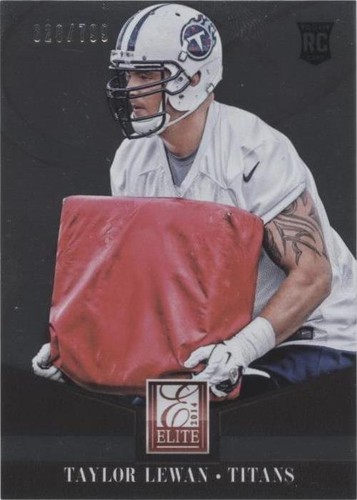 2014 Panini Elite Taylor Lewan #107