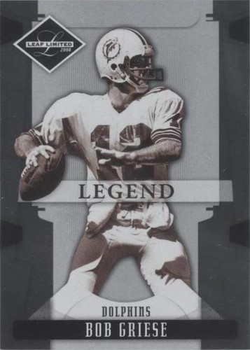 2008 Leaf Limited Bob Griese #109