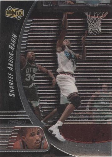 1998-99 Upper Deck Ionix - Shareef Abdur-Rahim #58