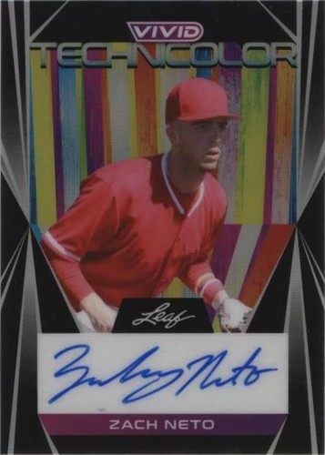 2022 Leaf Vivid - Zach Neto #T-ZN1