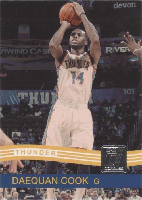 2010-11 Donruss - Daequan Cook #140