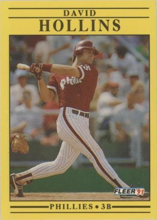 Fleer 1991 - Dave Hollins #399