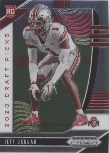 2020 Panini Prizm Draft Jeff Okudah #152