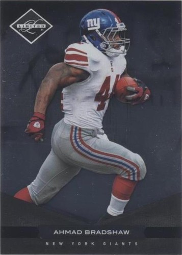 2011 Panini Limited Ahmad Bradshaw #63