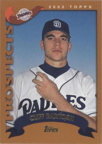 2002 Topps Traded - Cliff Bartosh #T146