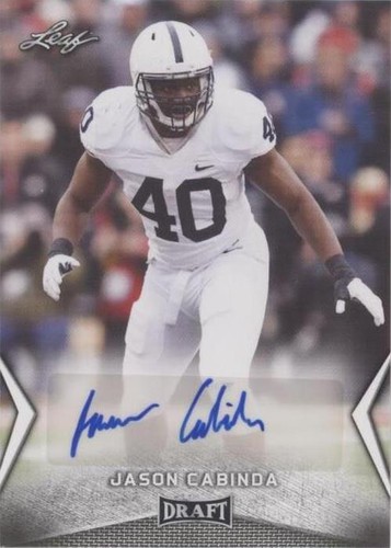 2018 Leaf Draft Jason Cabinda #BA-JC1