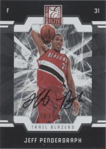 2009-10 Donruss Elite - Jeff Pendergraph #188