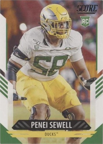 2021 Score Penei Sewell #339