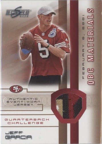 2002 Score Jeff Garcia #3