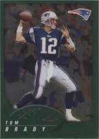 2002 Topps Chrome Tom Brady #100