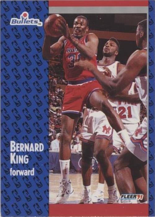 Fleer 1991-92 - Bernard King #208