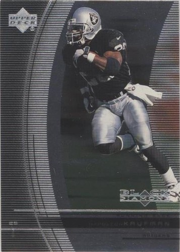 1999 Upper Deck Black Diamond Napoleon Kaufman #78