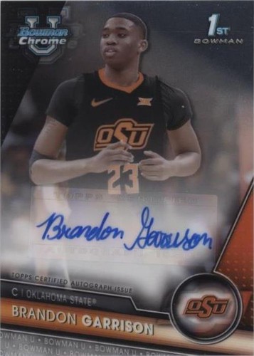 2023-24 Bowman University Chrome - Brandon Garrison #BCPA-BG