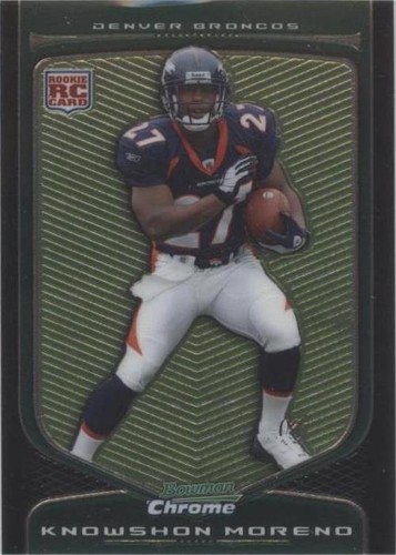 2009 Bowman Chrome Knowshon Moreno #127