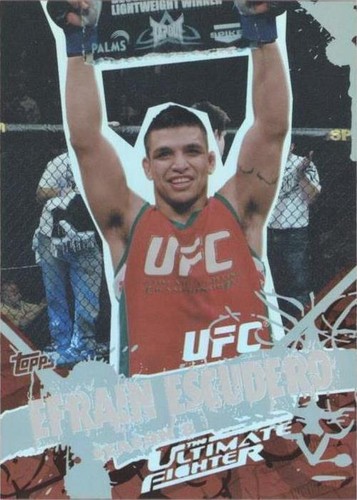 2010 Topps UFC Main Event - Efrain Escudero #TT-37