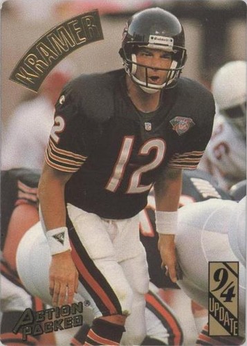1994 Action Packed Erik Kramer #191