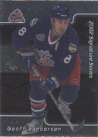 2001-02 In the Game Be A Player Signature Series - Geoff Sanderson #154