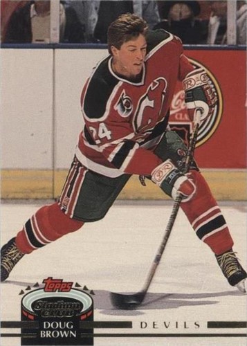 1992-93 Topps Stadium Club - Doug Brown #331