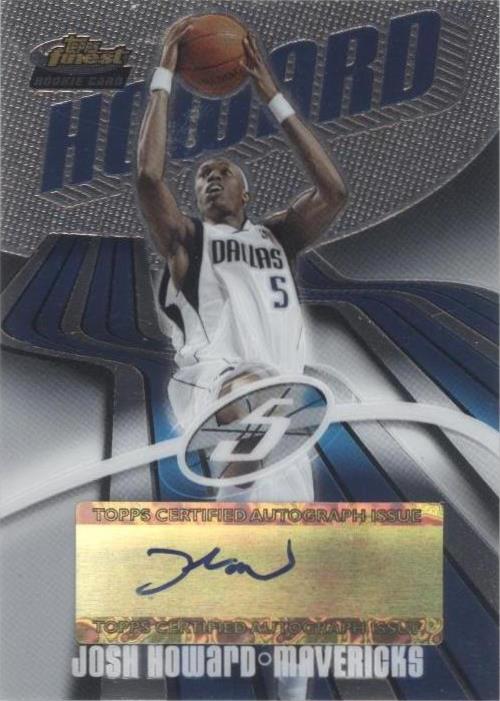 2003-04 Topps Finest - Josh Howard #148