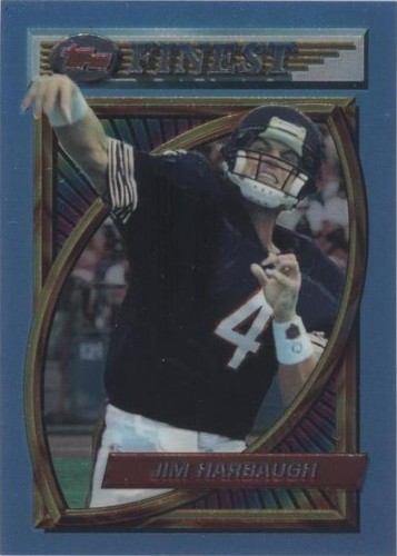 1994 Topps Finest Jim Harbaugh #209