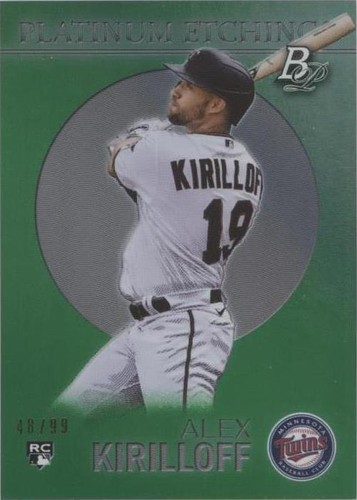 2021 Bowman Platinum - Alex Kirilloff #PET-18