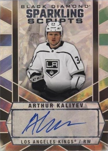 2022-23 Upper Deck Black Diamond - Arthur Kaliyev #SC-AK
