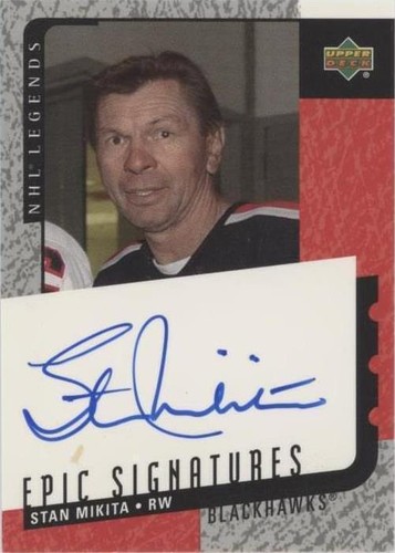 2000-01 Upper Deck Legends - Stan Mikita #SM