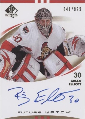 2007-08 SP Authentic - Brian Elliott #234