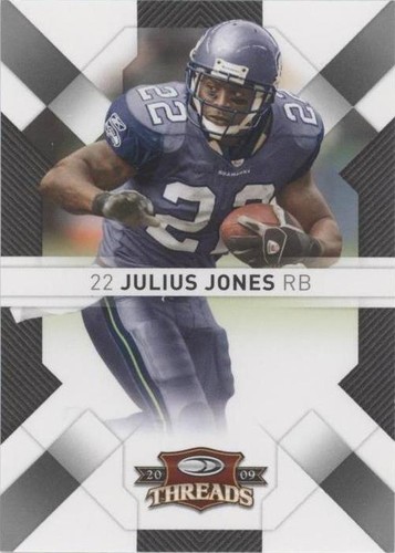 2009 Donruss Threads Julius Jones #86