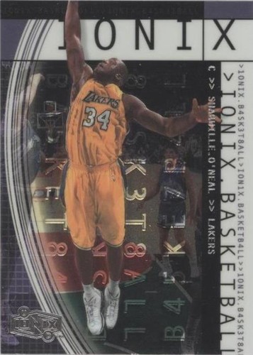1999-00 Upper Deck Ionix - Shaquille O'Neal #26