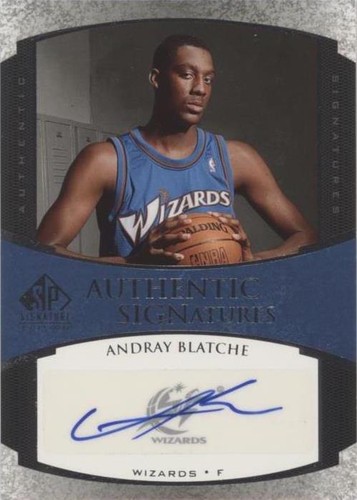 2005-06 SP Signature Edition - Andray Blatche #AS-BT