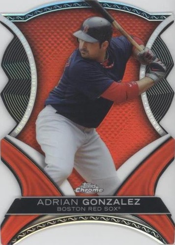 2012 Topps Chrome - Adrian Gonzalez #DD-AG