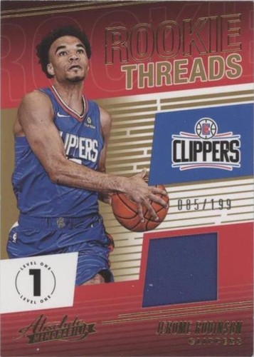 2018-19 Panini Absolute Memorabilia - Jerome Robinson #RT-JRB