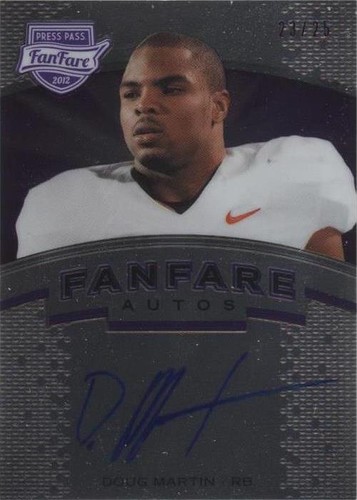 2012 Press Pass Fanfare Doug Martin #FF-DM