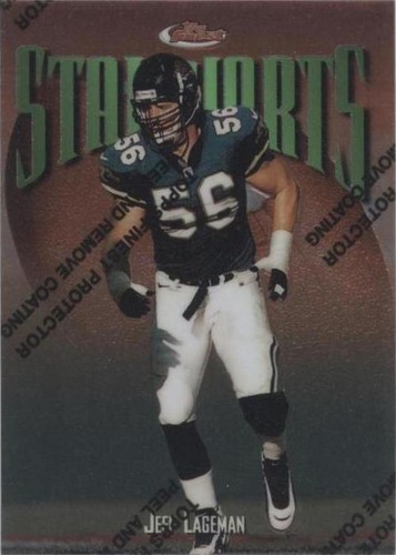 1997 Topps Finest Jeff Lageman #243