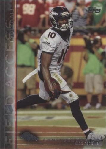 2015 Topps Field Access Emmanuel Sanders #158