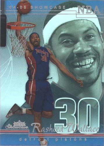 2004-05 Fleer Showcase - Rasheed Wallace #74