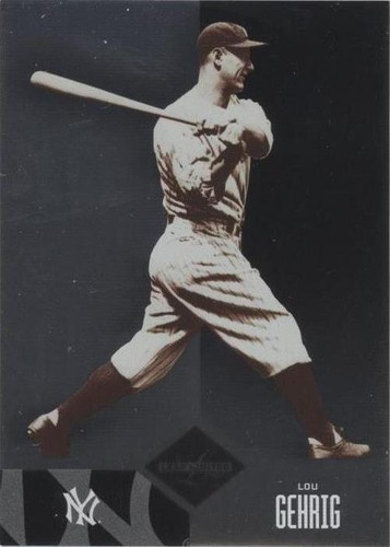 2004 Leaf Limited - Lou Gehrig #213