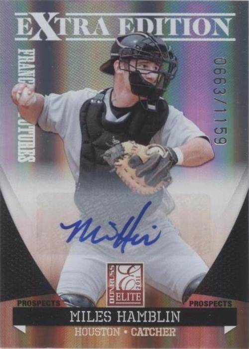 2011 Donruss Elite Extra Edition - Miles Hamblin #69
