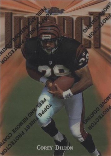 1997 Topps Finest Corey Dillon #176