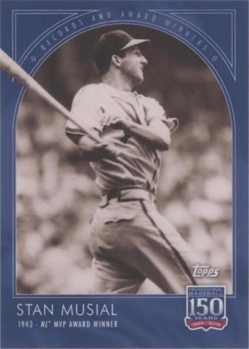 2019 Topps 150 Years of Baseball - Stan Musial #25