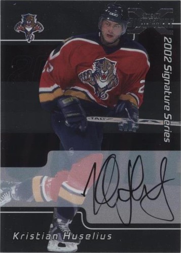 2002-03 In the Game Be A Player Signature Series - Kristian Huselius #212