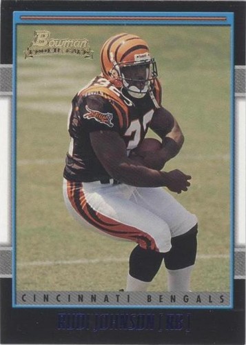 2001 Bowman Rudi Johnson #193