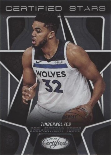 2018-19 Panini Certified #CSR-5 Karl-Anthony Towns Certified