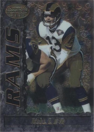 1995 Bowman's Best Chris Miller #89