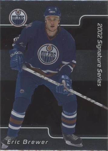 2001-02 In the Game Be A Player Signature Series - Eric Brewer #184