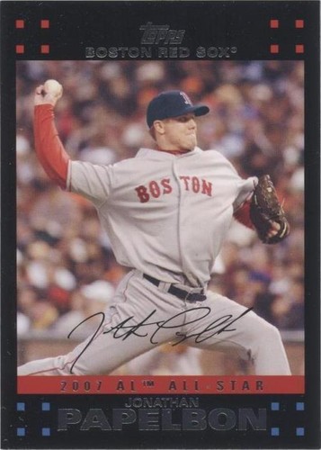 2007 Topps Updates & Highlights - Jonathan Papelbon #UH232