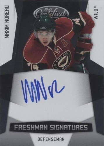 2010-11 Certified - Maxim Noreau #178