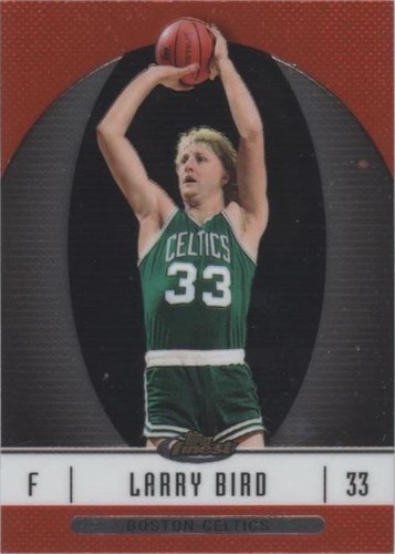 2006-07 Topps Finest - Larry Bird #41