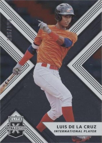2018 Panini Elite Extra Edition - Luis De La Cruz #169